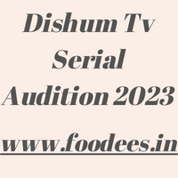 Dishum Tv Serial Audition 2023