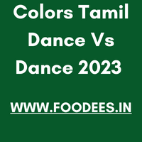 Colors Tamil Dance Vs Dance 2023 
