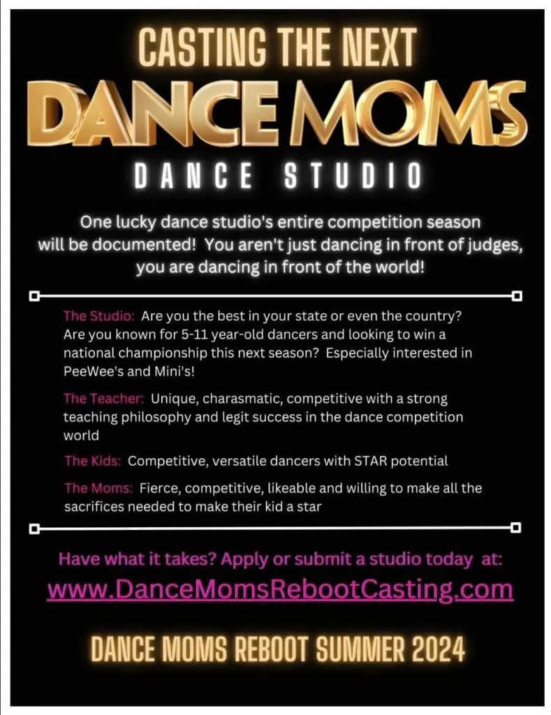 Dance Moms 2024 Application Start Date Contestants Updates 4 Dance moms 2023
