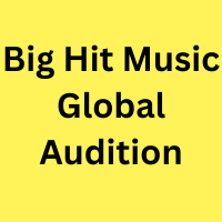 Big Hit Music Global Audition 2024